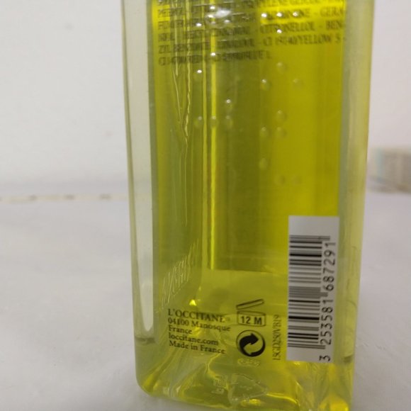 L'Occitane LIMITED EDITION Verveine Gel Douche Shower Gel 250ml/8.4oz NEW - Picture 4 of 5